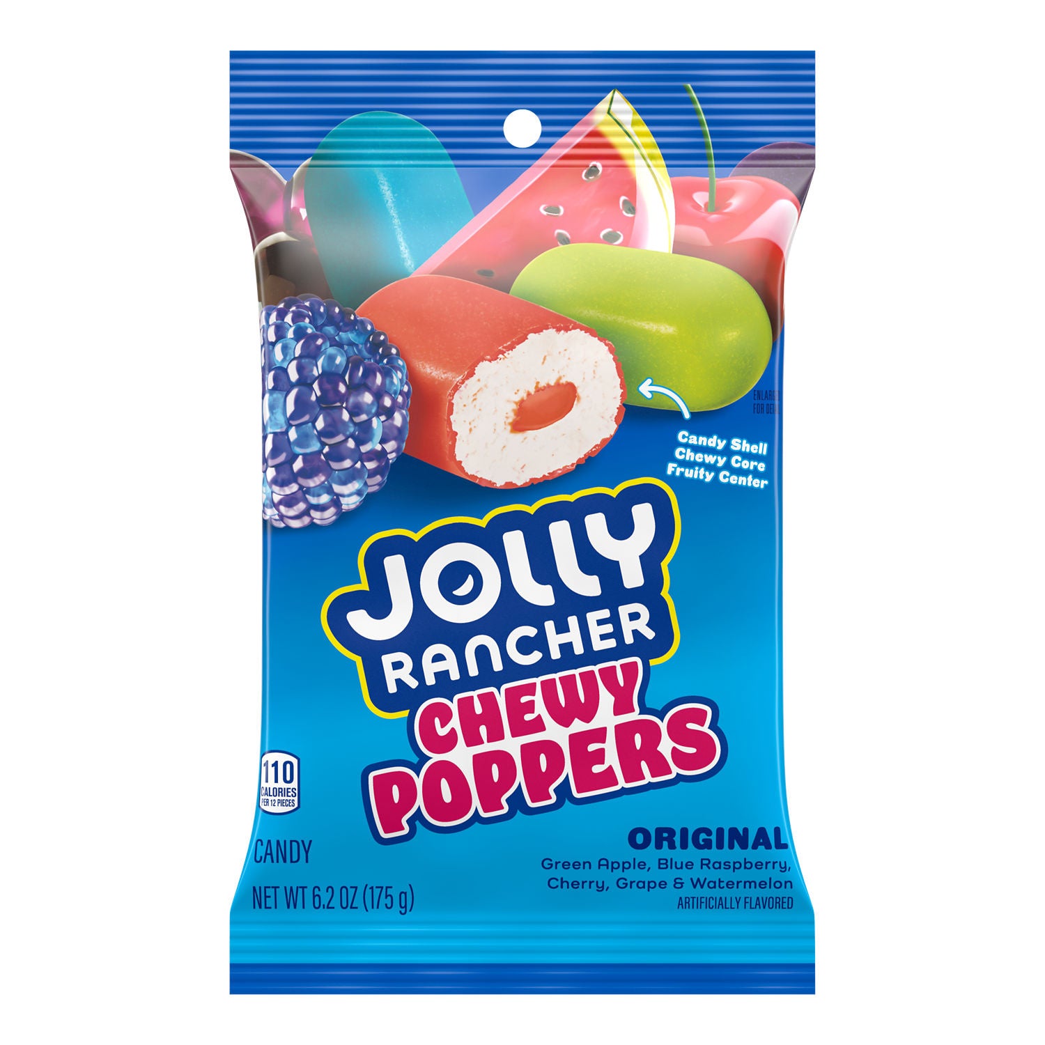 JOLLY RANCHER Chewy Poppers Original – 6.2 oz