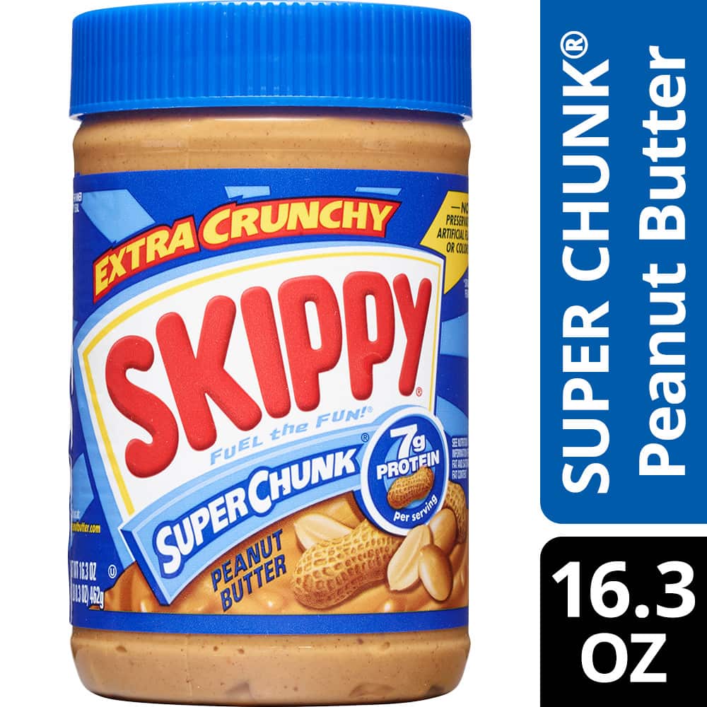 SKIPPY Super Chunk Peanut Butter – 16.3 oz
